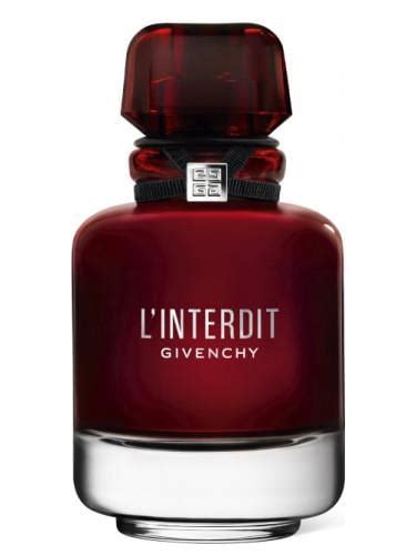 red givenchy perfume|l'interdit Givenchy sample.